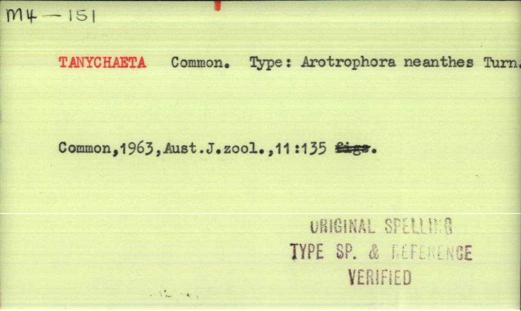 front of card